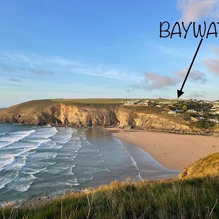 Baywatch Mawgan Porth Spacious Home Sleeps 9, Games Room, Parking & Garden エクステリア 写真